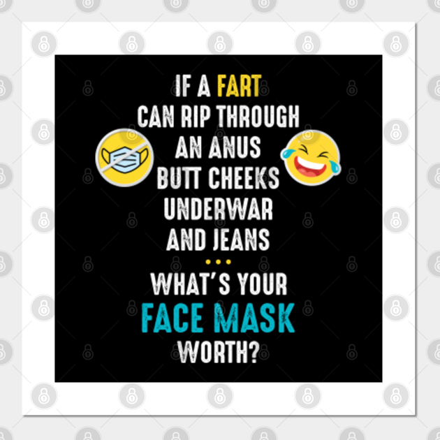 Jeans face fart